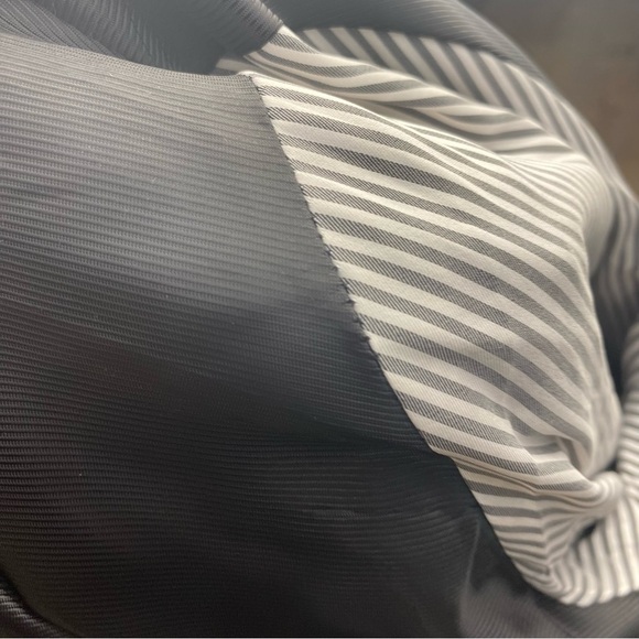 BANANA REPUBLIC Blazer Women Size 12 One Button Rayon Silk Blend Business Casual - Picture 7 of 9